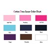 Junior Short Sleeve Color Chart 