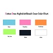 Nightshirt/Beach Cover Color Chart 