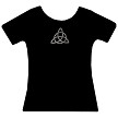 Holy Trinity Inspirational  Rhinestone Tee 